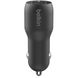 Belkin Автомобільний ЗП Car Charger (24W) Dual USB-A, USB-A - USB-C, 1m, black