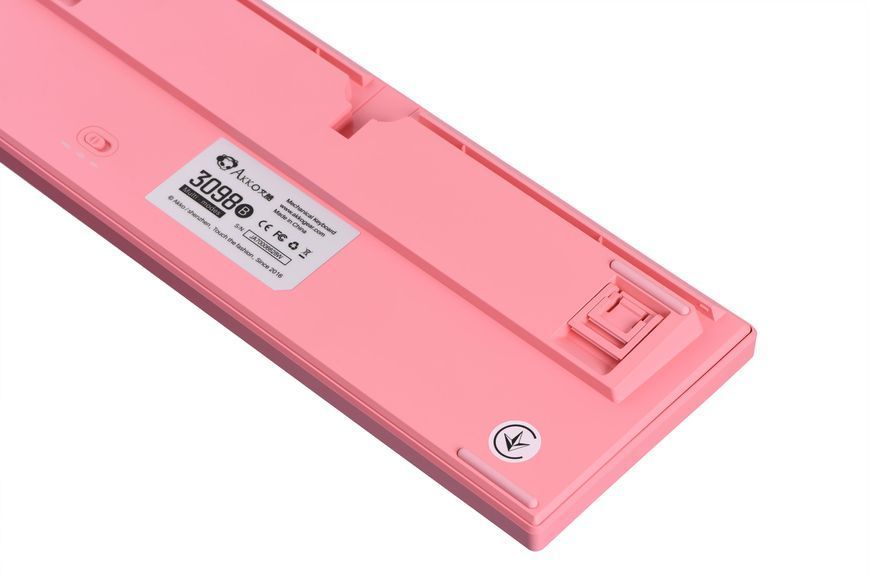 Akko Клавиатура механическая Akko 3098B World Tour-Tokyo R2 98Key, TTC Brother, BT/WL/USB-A, Hot-swappable, EN/UKR, RGB, Розовый