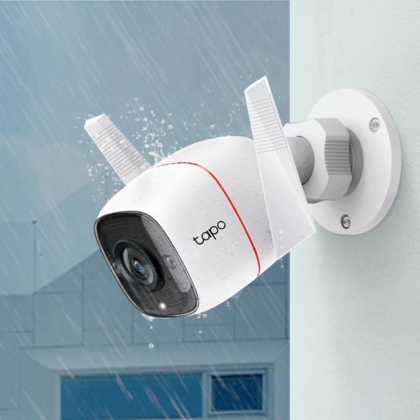 TP-Link IP-Камера Tapo TC65 3MP N300 1xFE microSD outdoor