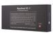 Keychron Клавиатура V1 84 Key QMK Gateron G PRO Blue Hot-Swap RGB Knob Carbon Black