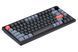 Keychron Клавиатура V1 84 Key QMK Gateron G PRO Blue Hot-Swap RGB Knob Carbon Black