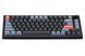 Keychron Клавиатура V1 84 Key QMK Gateron G PRO Blue Hot-Swap RGB Knob Carbon Black
