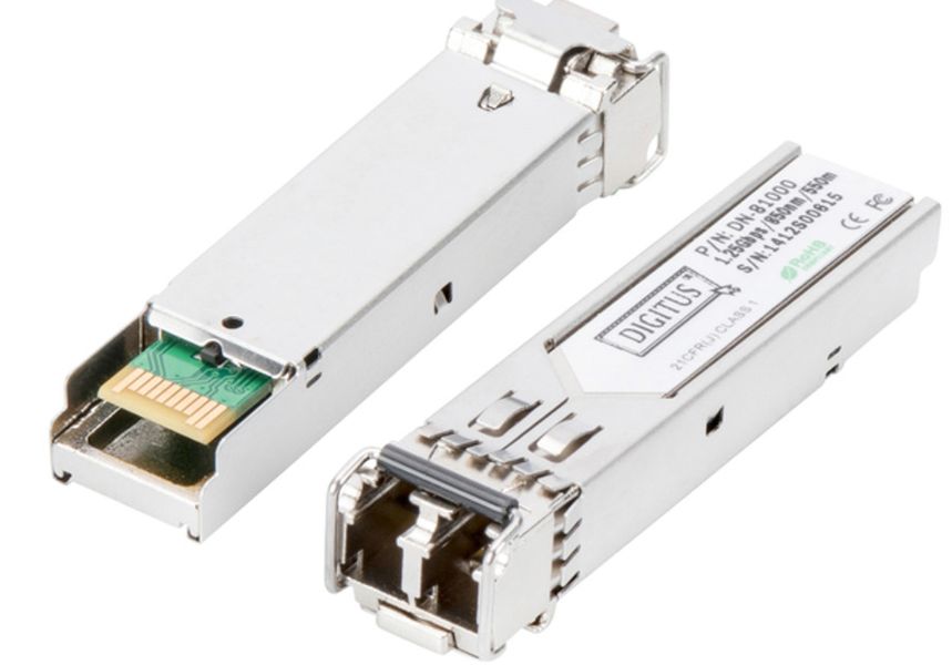 Digitus 1.25 Gbps SFP, 550m, MM, LC Duplex, 1000Base-SX, 850nm