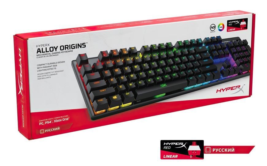 HyperX Клавіатура ігрова Alloy Origins