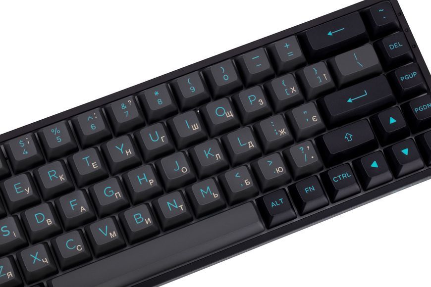 Akko Клавіатура 3068B Plus Black&Cyan CS Jelly Pink RGB