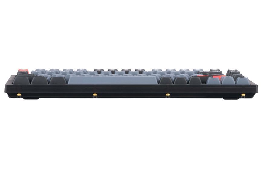 Keychron Клавиатура V1 84 Key QMK Gateron G PRO Blue Hot-Swap RGB Frosted Black