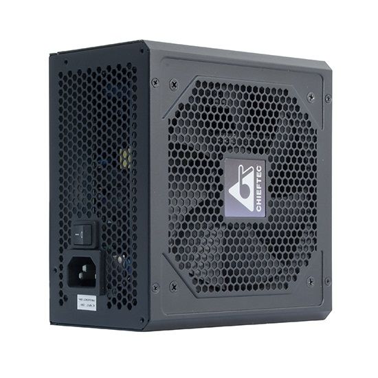 Chieftec Блок питания RETAIL Eco GPE-600S,12cm fan,a/PFC,24+4+4,2xPeripheral,6xSATA,2xPCIe