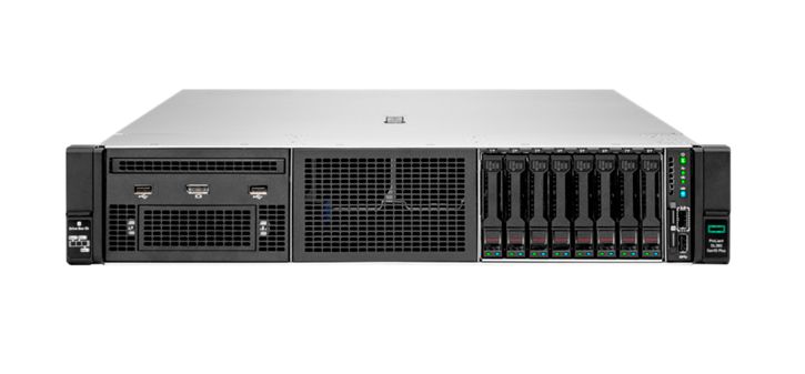 HPE Сервер DL380 Gen10 Plus 4314 2.4GHz/16-core/1P/32GB-R/P408i-a/NC/10Gb 2-port SFP+ OCP3/8SFF BC 800W PS Svr P43358-B21 фото