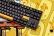 Akko Клавиатура механическая 5087B Plus Black & Gold 87Key, CS Silver, BT/WL/USB-A, Hot-swappable, EN/UKR, RGB, Чорний