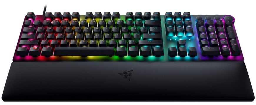Razer Клавіатура ігрова Huntsman V2 Purple Switch USB RU Black