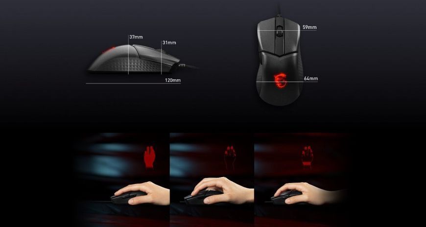MSI Миша Clutch GM31 LIGHTWEIGHT Mouse