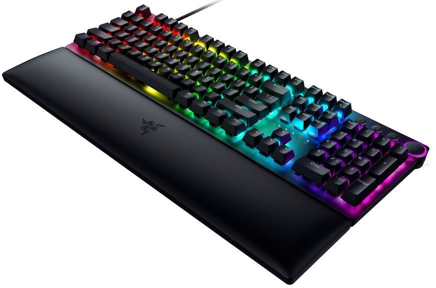 Razer Клавіатура ігрова Huntsman V2 Purple Switch USB RU Black