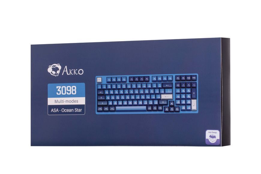 Akko Клавіатура 3098B Ocean Star CS Jelly White RGB
