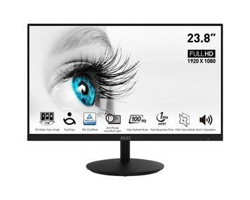 Монитор MSI 23.8" PRO MP242A D-Sub, HDMI, DP, MM, IPS, 100Hz, 4 ms, sRGB 100% 9S6-3PA1CT-076 фото