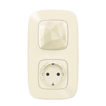 Legrand Стартовий набір (шлюз WiFi+smart-розетка+вимик. "Вдома/не вдома") (Valena Allure with NETATMO)[Слонова кістка]