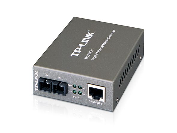 TP-Link Медиаконвертер MC210CS GEBase-TX-GEBase-FX SM 15km SC