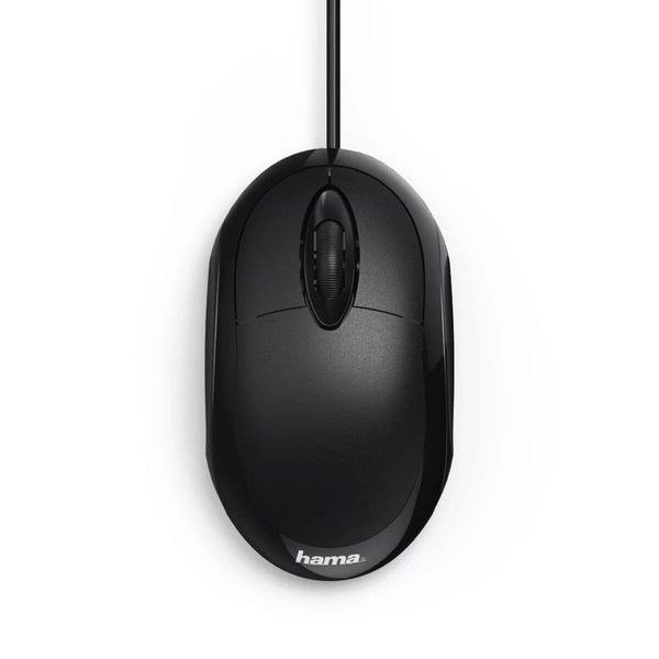 HAMA Мышь MC-100 USB-A, черный