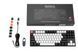 Keychron Клавіатура механічна C1 87Key, Gateron Brown, USB-A, EN/UKR, RGB, Black