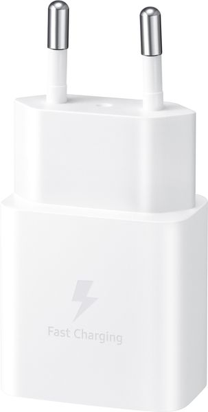 Samsung Мережевий зарядний пристрій 15W Power Adapter (w/o cable) White