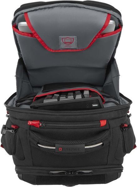 Wenger Рюкзак Tech, PlayerOne 17.3" Gaming, чёрный 611650 фото