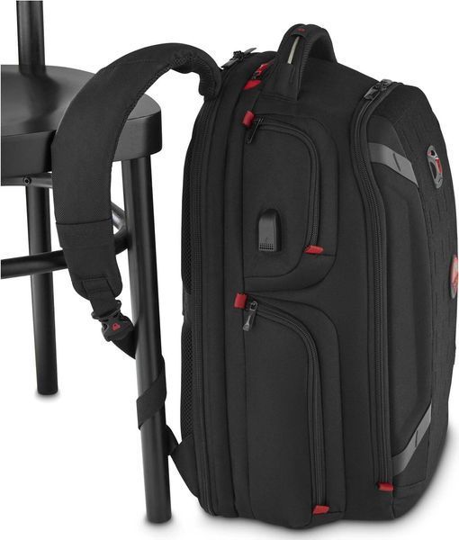 Wenger Рюкзак Tech, PlayerOne 17.3" Gaming, чёрный 611650 фото