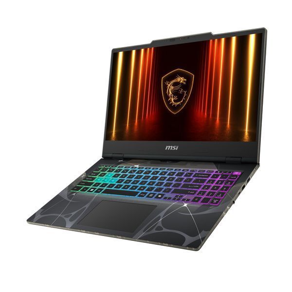 Ноутбук MSI Cyborg 15 B2RWEKG-420XUA 15.6" FHD, Intel 7-240H, 16GB, F1TB, NVD5050-8, DOS, Напівпрозорий чорний 9S7-15Q342-420 фото