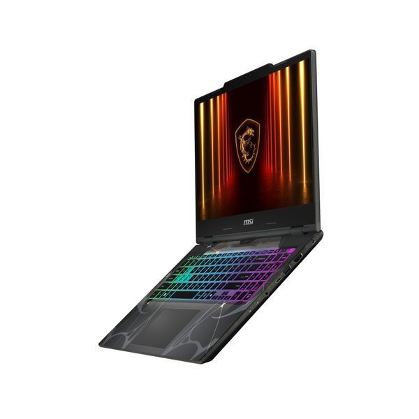 Ноутбук MSI Cyborg 15 B2RWEKG-420XUA 15.6" FHD, Intel 7-240H, 16GB, F1TB, NVD5050-8, DOS, Напівпрозорий чорний 9S7-15Q342-420 фото