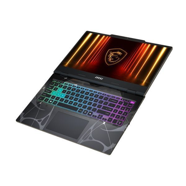 Ноутбук MSI Cyborg 15 B2RWEKG-420XUA 15.6" FHD, Intel 7-240H, 16GB, F1TB, NVD5050-8, DOS, Напівпрозорий чорний 9S7-15Q342-420 фото