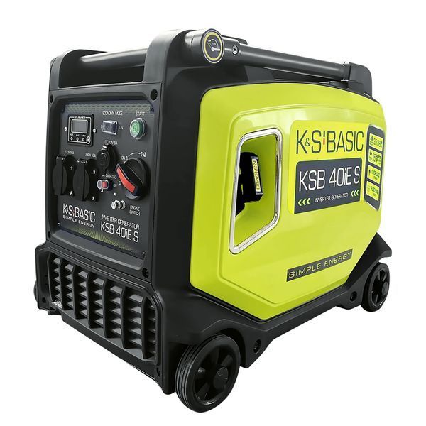 K&ouml;nner & S&ouml;hnen Генератор бензиновий інверторний KSB 40iE S, 230В, 3.8кВт, електростартер, 43кг