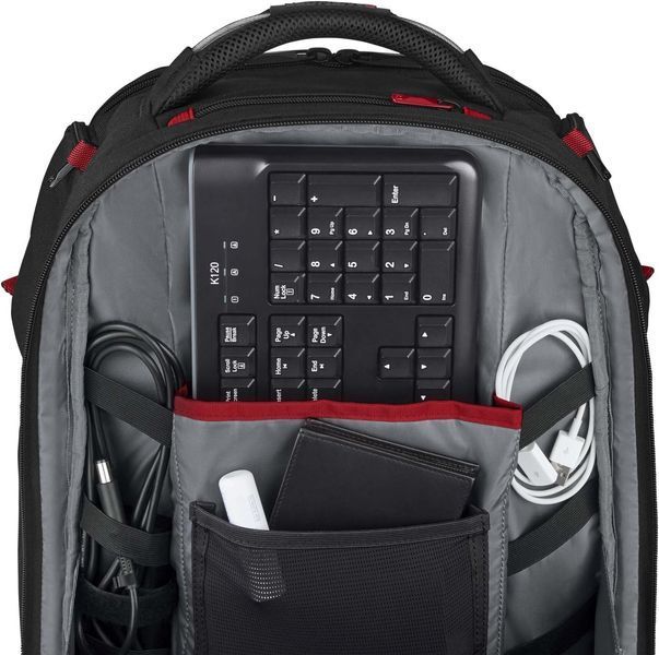 Wenger Рюкзак Tech, PlayerOne 17.3" Gaming, чёрный 611650 фото