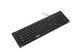 Acer Клавиатура OKW010, 115key, USB-A, EN/UKR/RU, чёрный