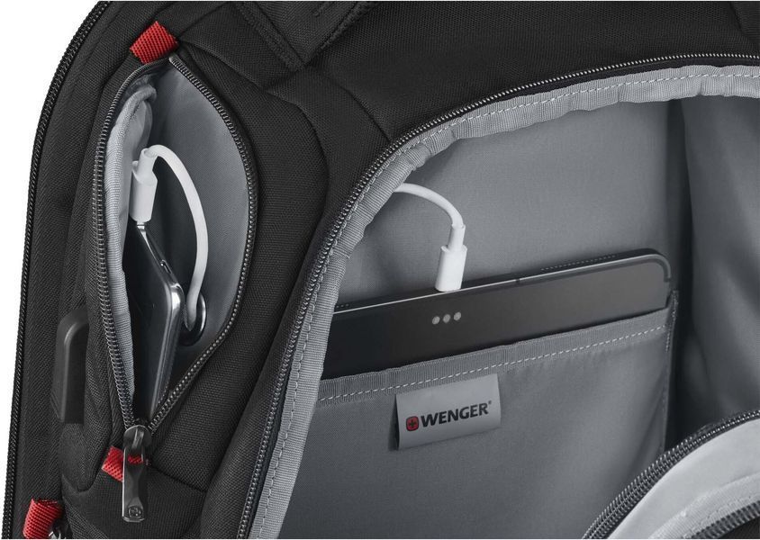 Wenger Рюкзак Tech, PlayerOne 17.3" Gaming, чёрный 611650 фото