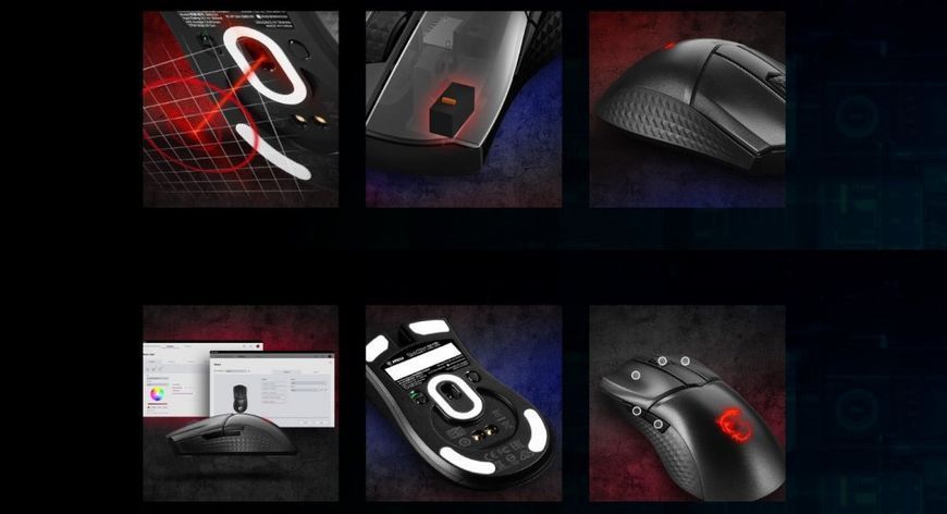 MSI Мышь Clutch GM31 LIGHTWEIGHT WIRELESS Mouse