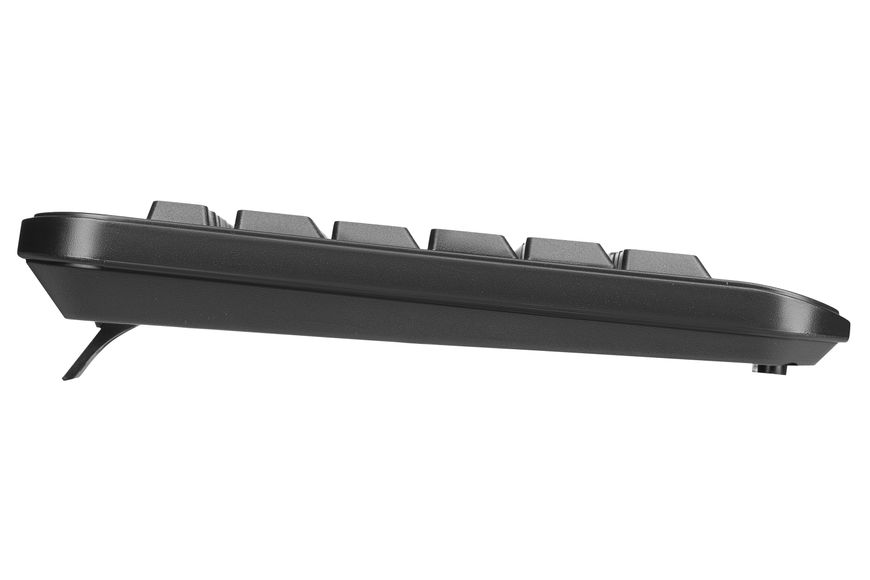 2E Клавіатура мембранна KM1040 104key, USB-A, EN/UK/RU, чорний