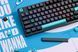 Akko Клавіатура механічна 3098N Black&Cyan 98Key, TTC Honey, BT/WL/USB-A, Hot-swappable, EN/UKR, RGB, Чорний