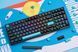 Akko Клавіатура механічна 3098N Black&Cyan 98Key, TTC Honey, BT/WL/USB-A, Hot-swappable, EN/UKR, RGB, Чорний