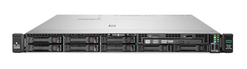 HPE Сервер DL360 Gen10 Plus 4310 2.1GHz 12-core 1P 32GB-R MR416i-a NC 2P 10G BaseT 8SFF 800W PS Server P55241-B21 фото