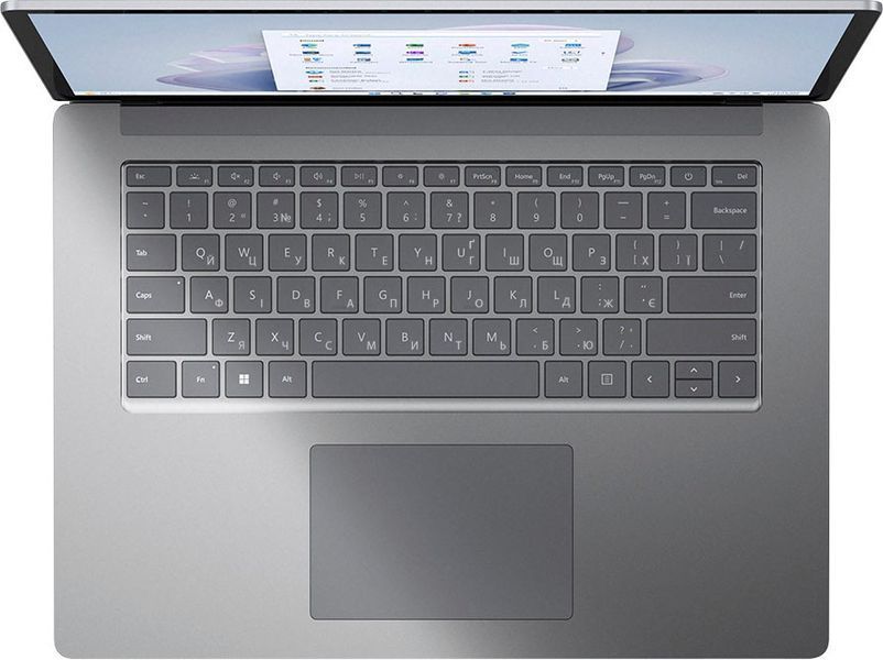 Microsoft Ноутбук Surface Laptop 5 15" PS Touch/Intel i7-1265U/16/512F/int/W11P/Platinum RIQ-00001 фото