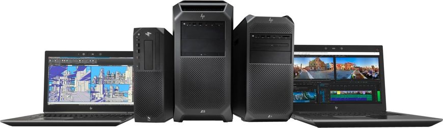 HP Рабочая станция Z4, Intel W-2223, 16GB, F512GB, ODD, no video, кл+м, Win11P