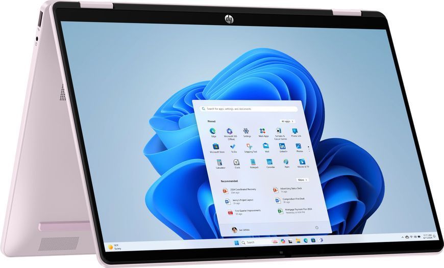 Ноутбук HP OmniBook 5 Flip x360 14" WUXGA IPS Touch, Intel 5-120U, 16GB, F512GB, UMA, DOS, рожевий BV5T6EA фото