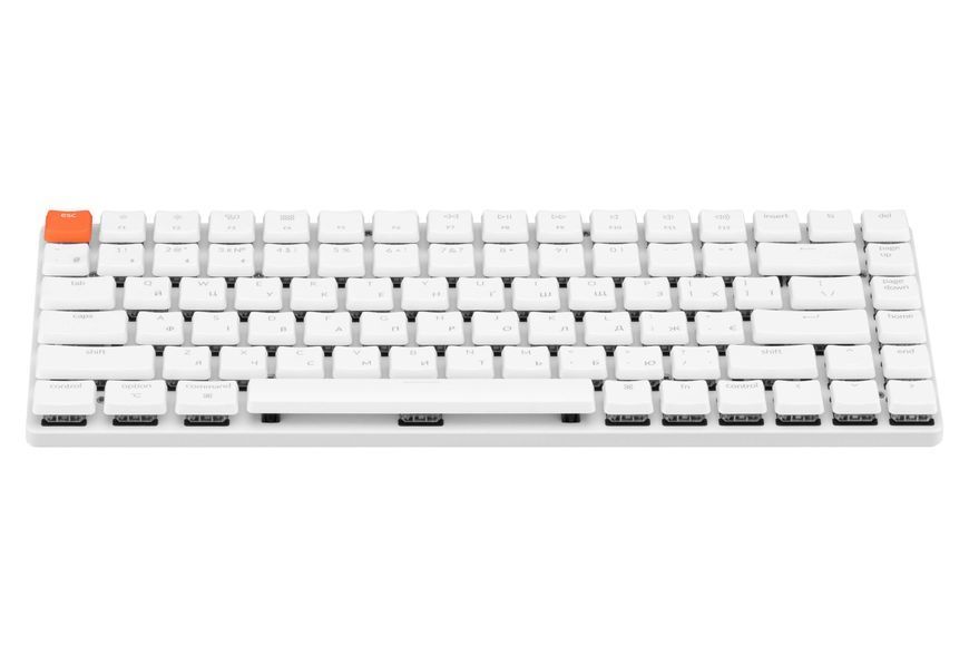 Keychron Клавіатура K3 84 Key Gateron Red WL UA White