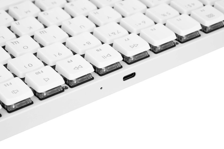 Keychron Клавіатура K3 84 Key Gateron Red WL UA White