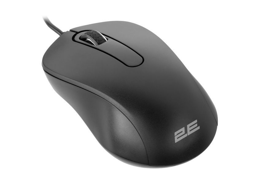 Миша 2E MF160, USB-A, чорний 2E-MF160UB фото