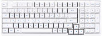 Akko Клавіатура механічна 3098N Blue&white 98Key, TTC Honey, BT/WL/USB-A, Hot-swappable, EN/UKR, RGB, Білий