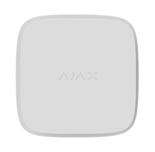 Ajax Пожежний датчик аналізу температури та чадного газу FireProtect 2 RB Heat CO, змінна батарея, jeweller, бездротовий, білий