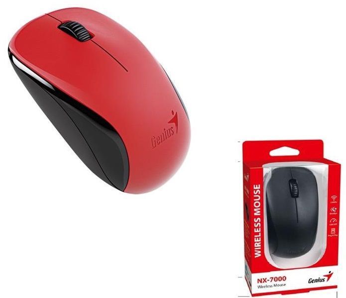 Genius Миша NX-7000 WL Red