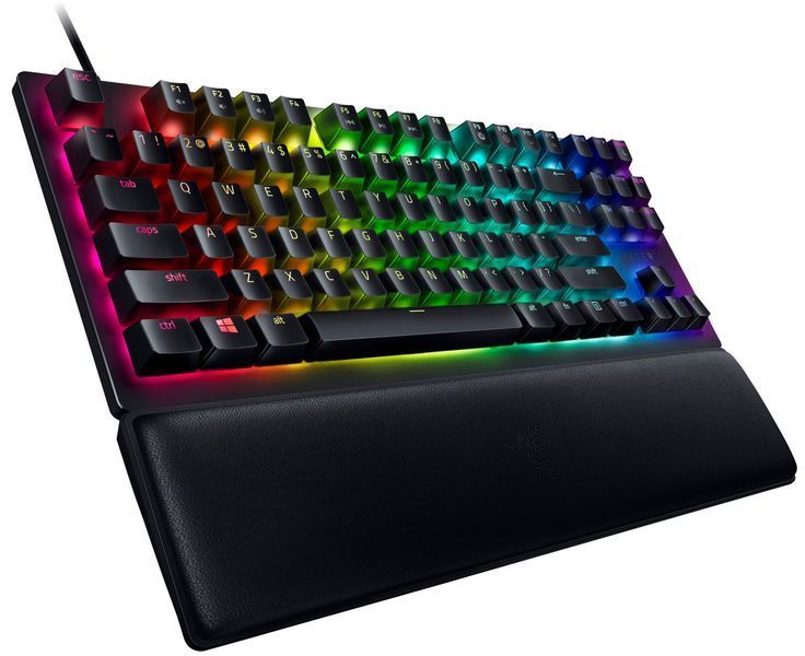 Razer Клавіатура ігрова Huntsman V2 Tenkeyless Red Switch USB RU Black
