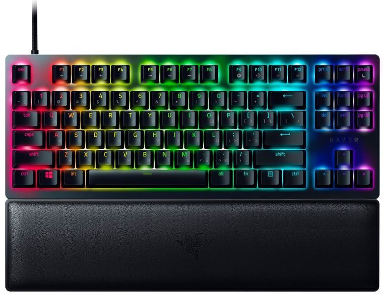 Razer Клавіатура ігрова Huntsman V2 Tenkeyless Red Switch USB RU Black