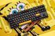 Akko Клавіатура механічна 5087B Plus Black & Gold 87Key, CS Jelly Pink, BT/WL/USB-A, Hot-swappable, EN/UKR, RGB, Чорний