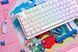 Akko Клавиатура механическая 3098N Blue&white 98Key, TTC Honey, BT/WL/USB-A, Hot-swappable, EN/UKR, RGB, Белый